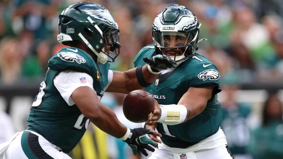 Saquon Barkley on Jalen Hurts situation: ‘It sucks that people tried to make it an Eagles vs. Jalen thing’