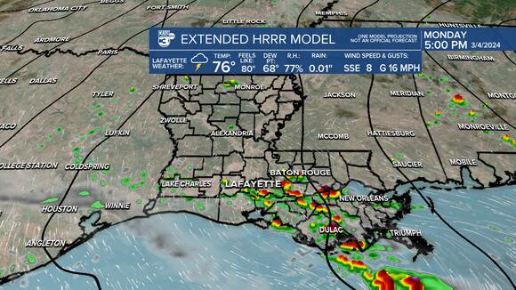 Scattered storms Monday PM into Monday night - NewsBreak