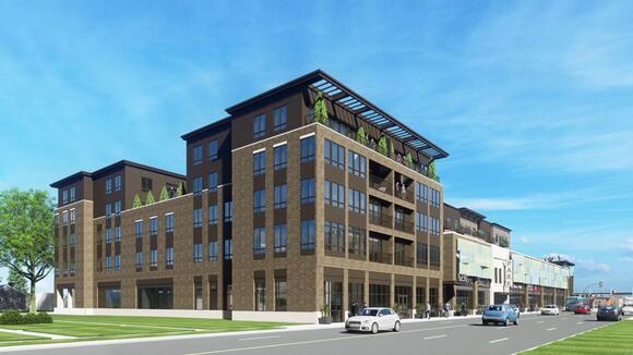 Curated visual reference: Gallery Detail: Luxury Apartment Project For Broad Ripple Parking Garage Can Move