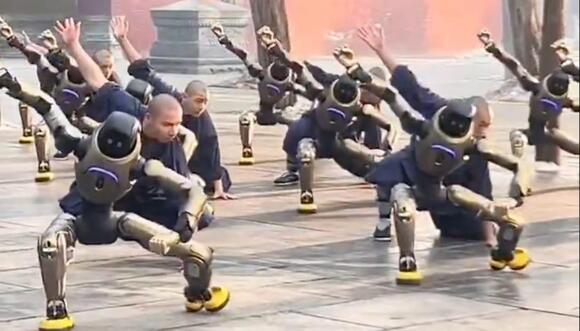 Chinese Humanoid Robots Perform Kung Fu, Stir Awe and Anxiety Online ...