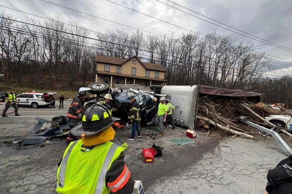 Massive Accident Shuts Down Road in Orange County - NewsBreak