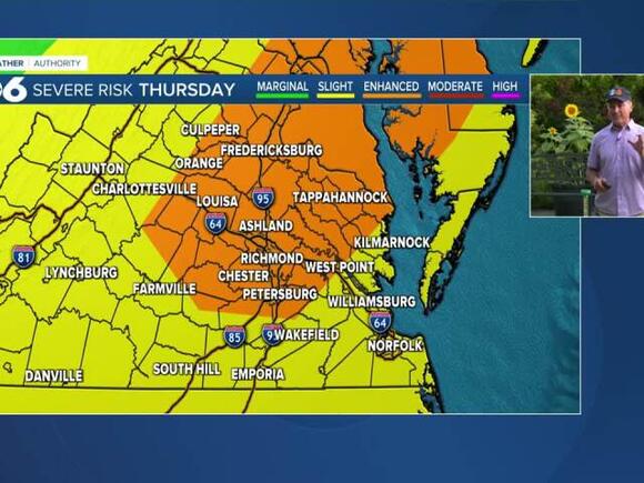 Hot Thursday with severe storms possible - NewsBreak