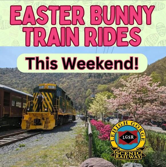 Easter Bunny Train Rides Begin in Jim Thorpe - NewsBreak