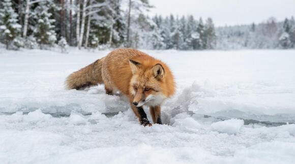How Red Foxes Find Food Beneath Two Feet of Snow - NewsBreak