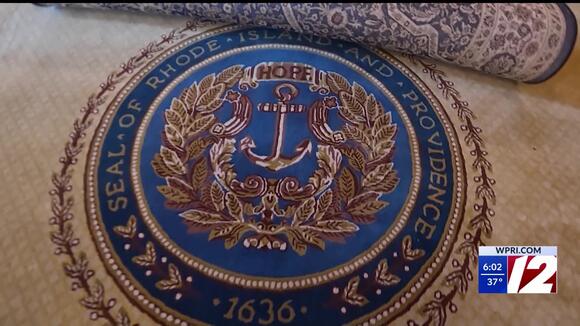 New $70,000 rug at Rhode Island State House gets state seal wrong ...