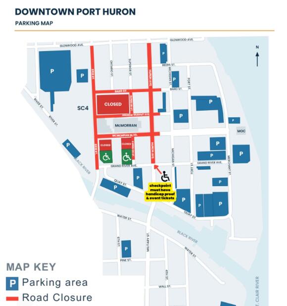 Port Huron streets to close for Trump rally at McMorran Place Arena