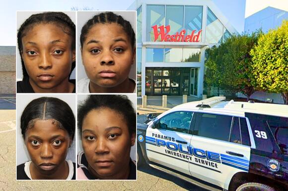 Four women charged after shoplifting spree at New Jersey mall, police ...