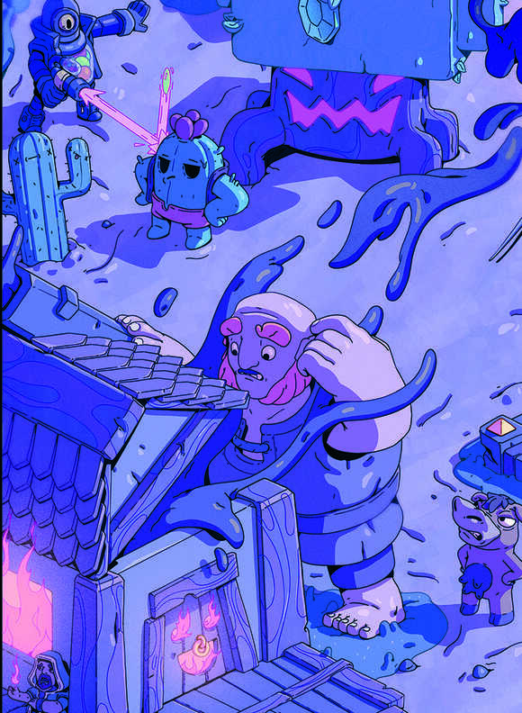 How I solved a colouring nightmare to make this isometric artwork for ...