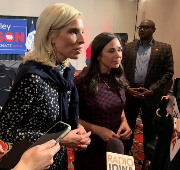 Alabama Senator in Iowa campaigning with U.S. Senate candidate Hinson