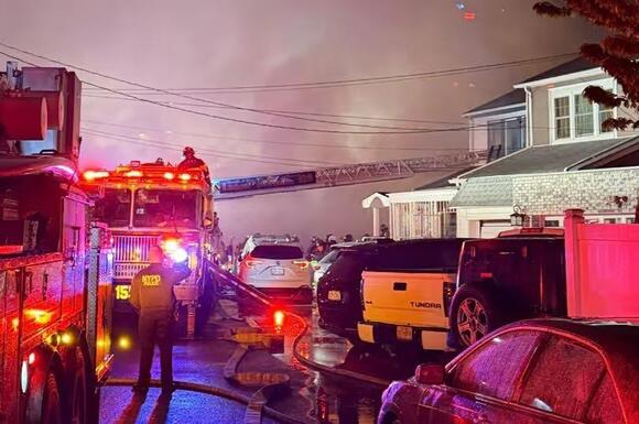 Man 'sets himself on fire' in Queens home triggering massive explosion ...