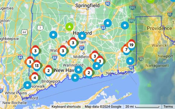 Severe Storms Knock Out Power To Thousands In Connecticut