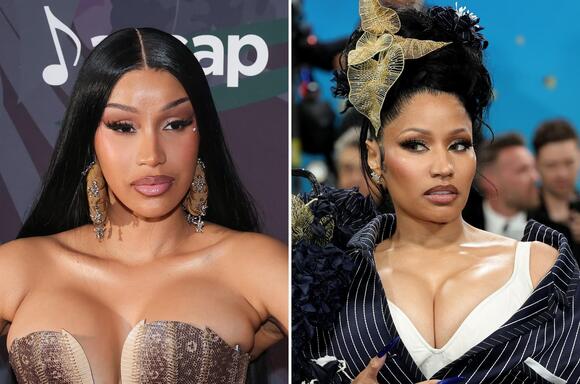 Cardi B mocks Nicki Minaj over age gap as rappers reignite long-running  feud - NewsBreak