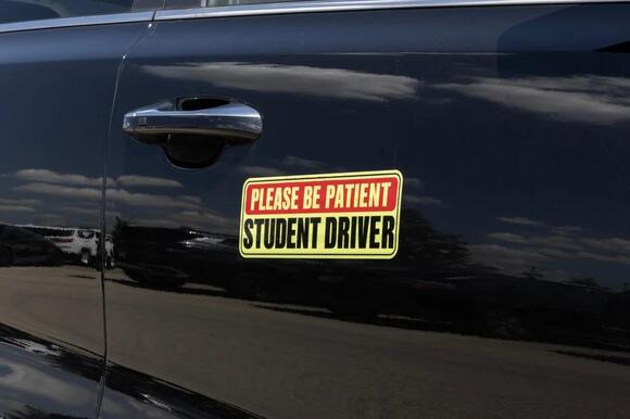 “Please Be Patient, Student Driver”: Why These Stickers Are Starting to ...