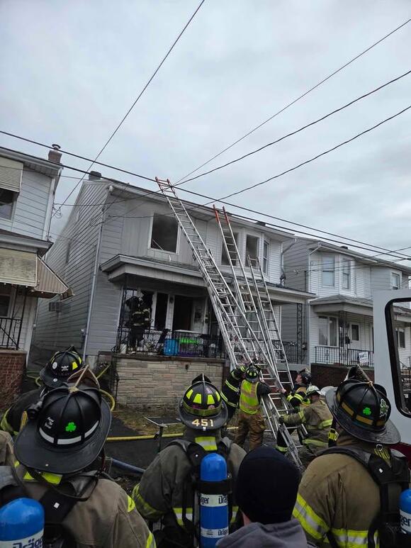 Fire damages Frackville duplex Sunday afternoon - NewsBreak