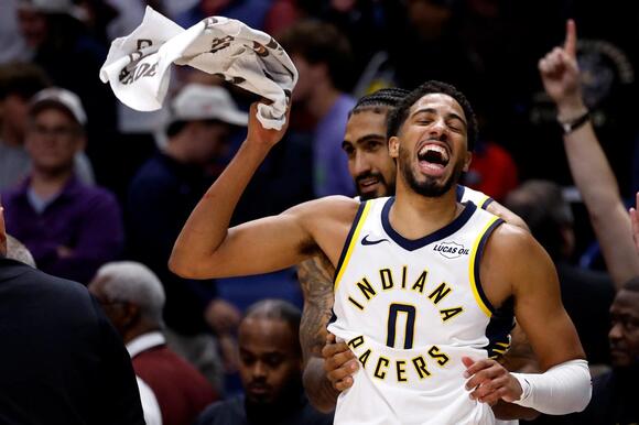 Tyrese Haliburton tears up after double-double gets Pacers to 1-0 in New Orleans