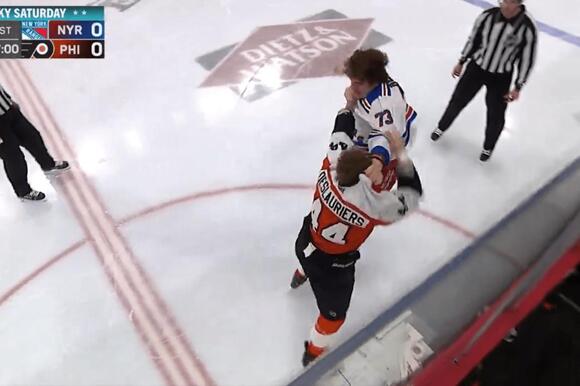 Rangers Rookie Matt Rempe & Flyers Vet Nicolas Deslauriers Give Us The ...