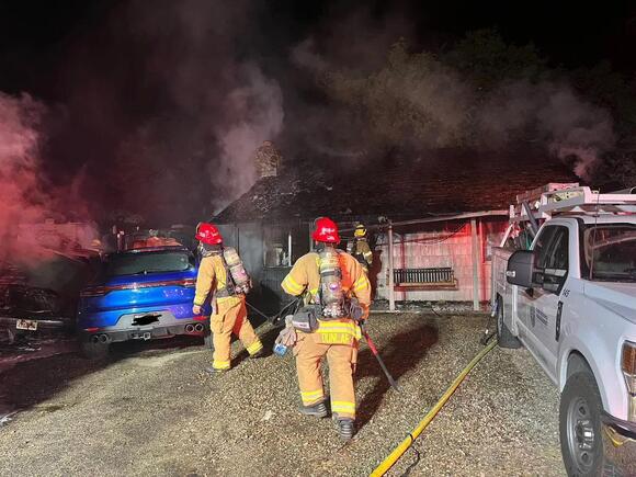 Firefighters Knock Down Structure Fire at Heritage Ranch - NewsBreak