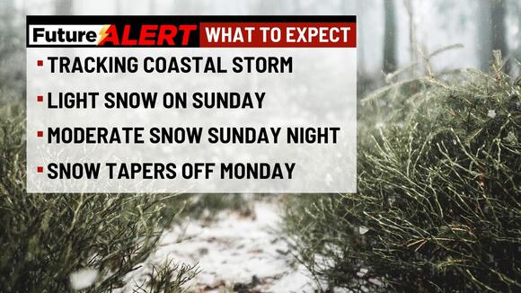 Snow expected Sunday through Monday - NewsBreak