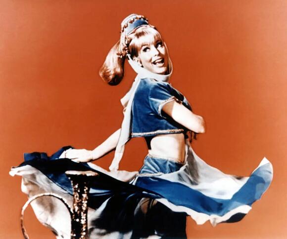 barbara eden dancing in a blue dress Vintage Dark Grey & Pink Floral Kimono Robe – ThisBlueBird main image 1