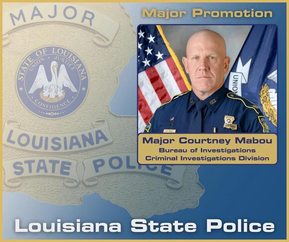 Louisiana State Police promotes new Major - NewsBreak