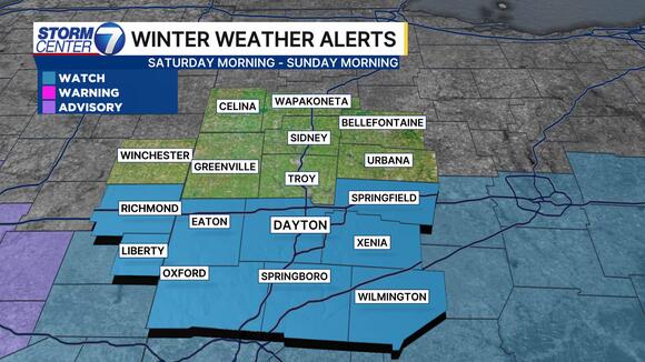 Winter Weather Advisory issued for parts of region; Winter Storm Watch ...