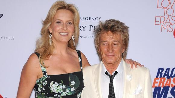 Rod Stewart Finally Addresses Rumors About His Marriage Being On The Rocks