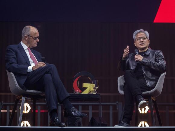 Jensen Huang has a message for Europe: stop overthinking AI or get left behind