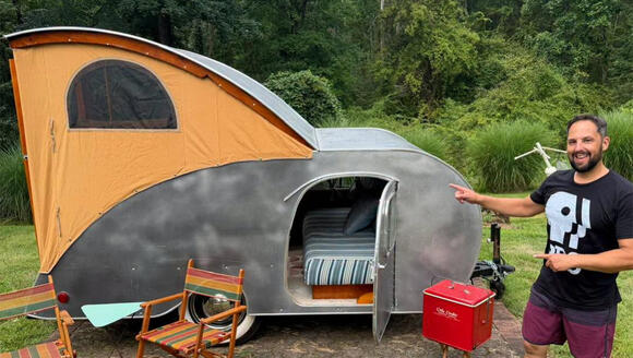 The Ultimate Teardrop Trailer: This 1947 Kamp Master Still Holds Its ...