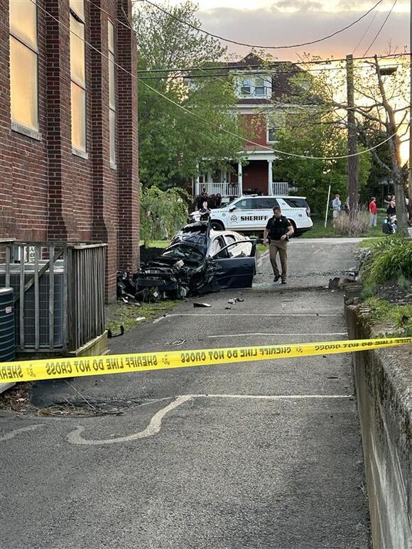 Dash cam shows NKY crash involving man accused of abducting 2-month-old ...
