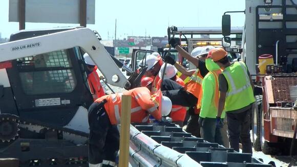 CHP continues investigation on I-10 big rig crash, Caltrans repairs ...
