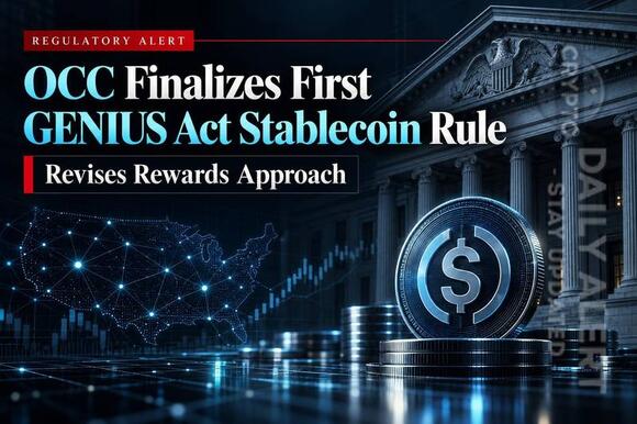 OCC Finalizes First GENIUS Act Stablecoin Rule, Revises Rewards Approach