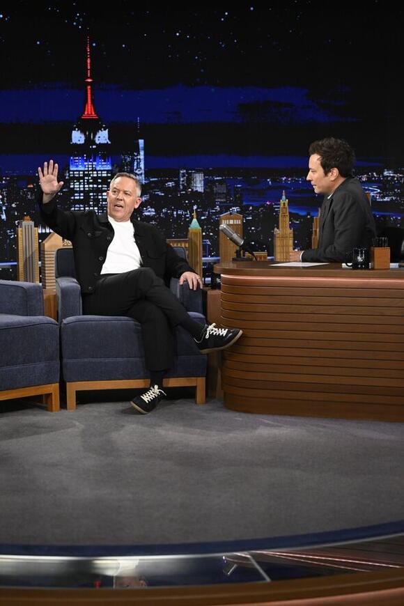 Greg Gutfeld avoids politics talk as Jimmy Fallon fawns over Fox News  presenter - NewsBreak