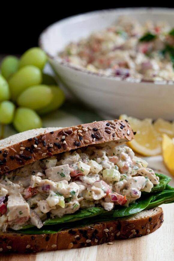 One Simple Ingredient Makes This Homemade Chicken Salad Taste Extra ...