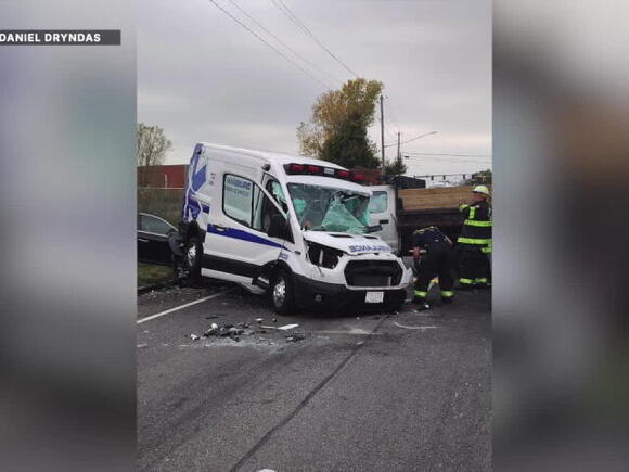 Town of Hamburg EMS ambulance involved in three-vehicle crash on Route ...
