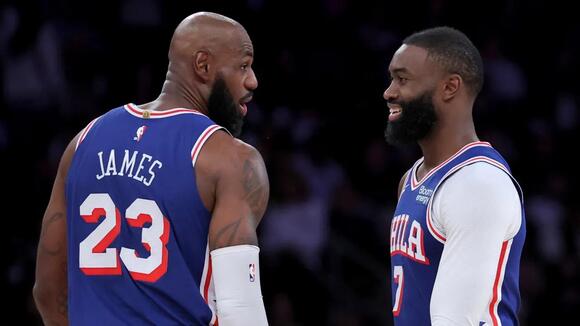 76ers’ LeBron James accuses NBA refs of giving Knicks a championship whistle in season opener