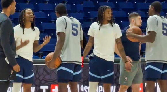 Ja Morant Appears to Clash With Vince Williams Jr. in Tense Shootaround  Ahead of Berlin Game [VIDEO] - NewsBreak