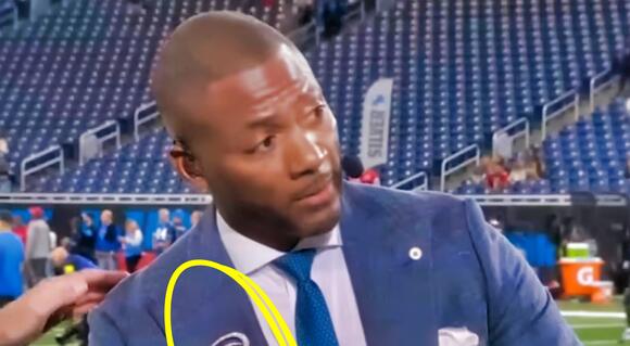 NFL Fans Erupt in Rage After Spotting ESPN's Ryan Clark's Controversial Brooch Choice During 'MNF' [PHOTOS] - NewsBreak