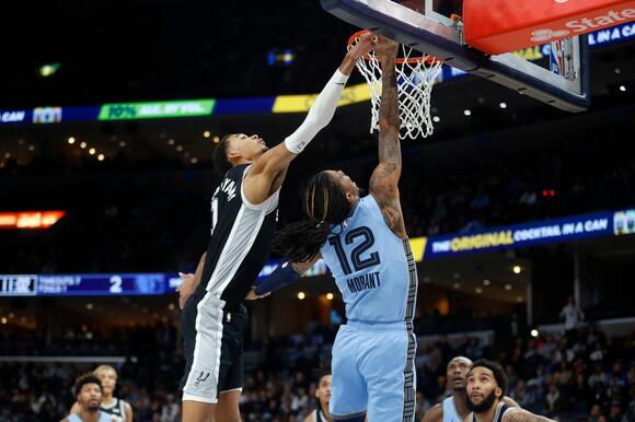 Watch Memphis Grizzlies Ja Morant Shockingly Puts Victor Wembanyama