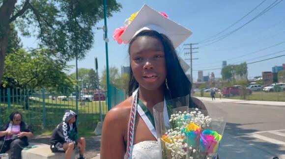 104-year-old Cass Tech alumna inspires class of 2025 at graduation ...