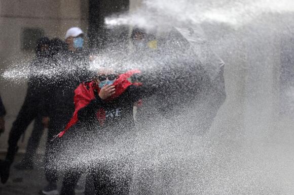 Youths clash with police for a 3rd day in Albania’s anti-government ...