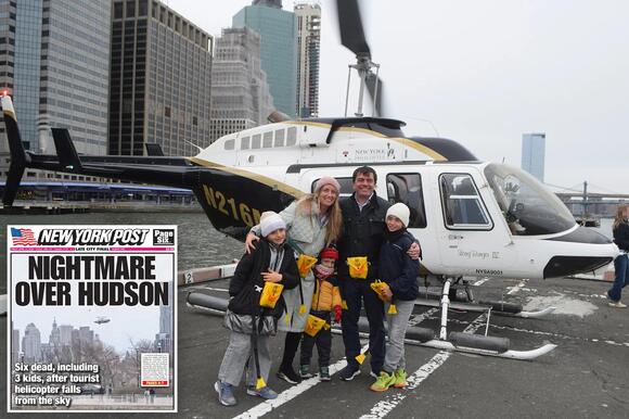 NYC Hudson River helicopter crash victims ID'd as family of 5 on vacation  from Spain - NewsBreak