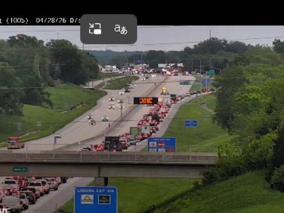 I-70 EB shut down at 78th Street in Kansas City, Kansas, due to 3 ...