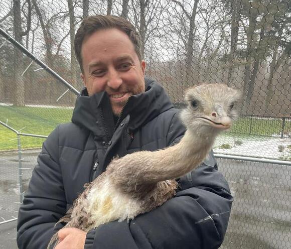 100 animals seized from LI home after man seen walking ostrich on leash ...