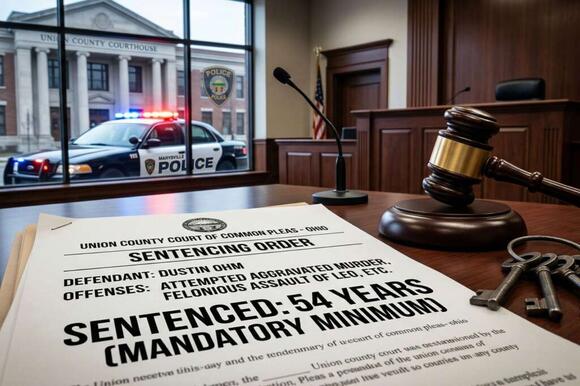 Ohio judge sentences Marysville police shooter to over 50 years in ...