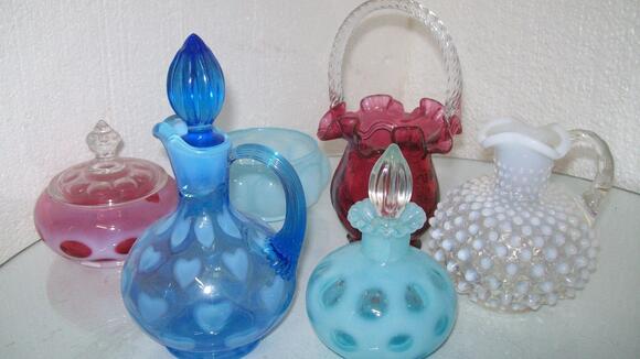 Fenton art glass marks colors and today's values - NewsBreak