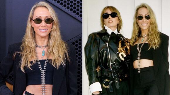 Tish Cyrus Glows Alongside Daughter Miley in Perfectly Coordinated All ...