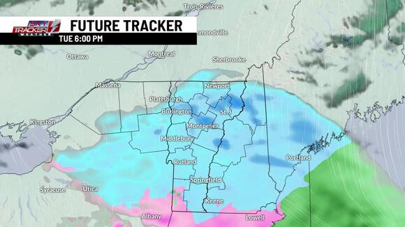 Snow returns Tuesday after a cold, sunny Monday - NewsBreak