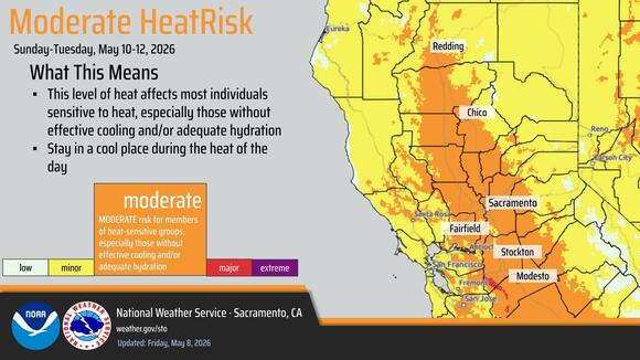 Moderate Heat Risk Expected Across Region - NewsBreak