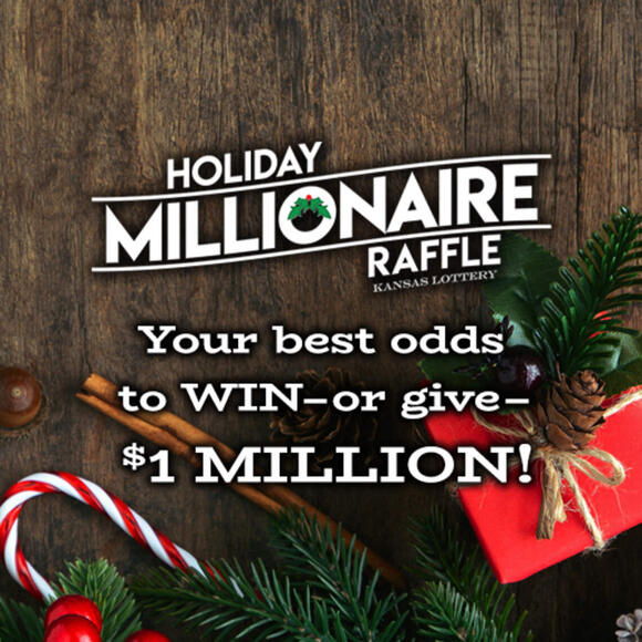 $100,000 Holiday Millionaire Raffle prize in south-central Kansas is ...