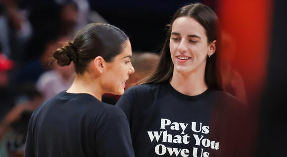 More Details Emerge After Kelsey Plum Called Out Caitlin Clark & Her Teammates For Having No Part In “Pay Us What You Owe Us” T-Shirt Decision At WNBA All-Star Game - NewsBreak
